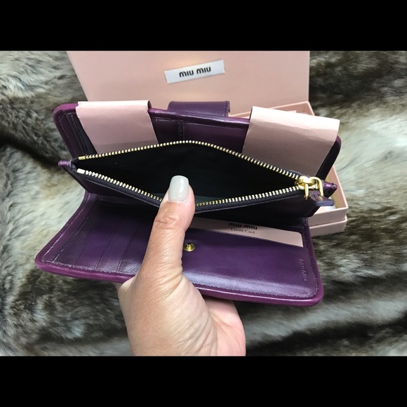 Miu Miu Nappa Long Wallet - Picture 8 of 8
